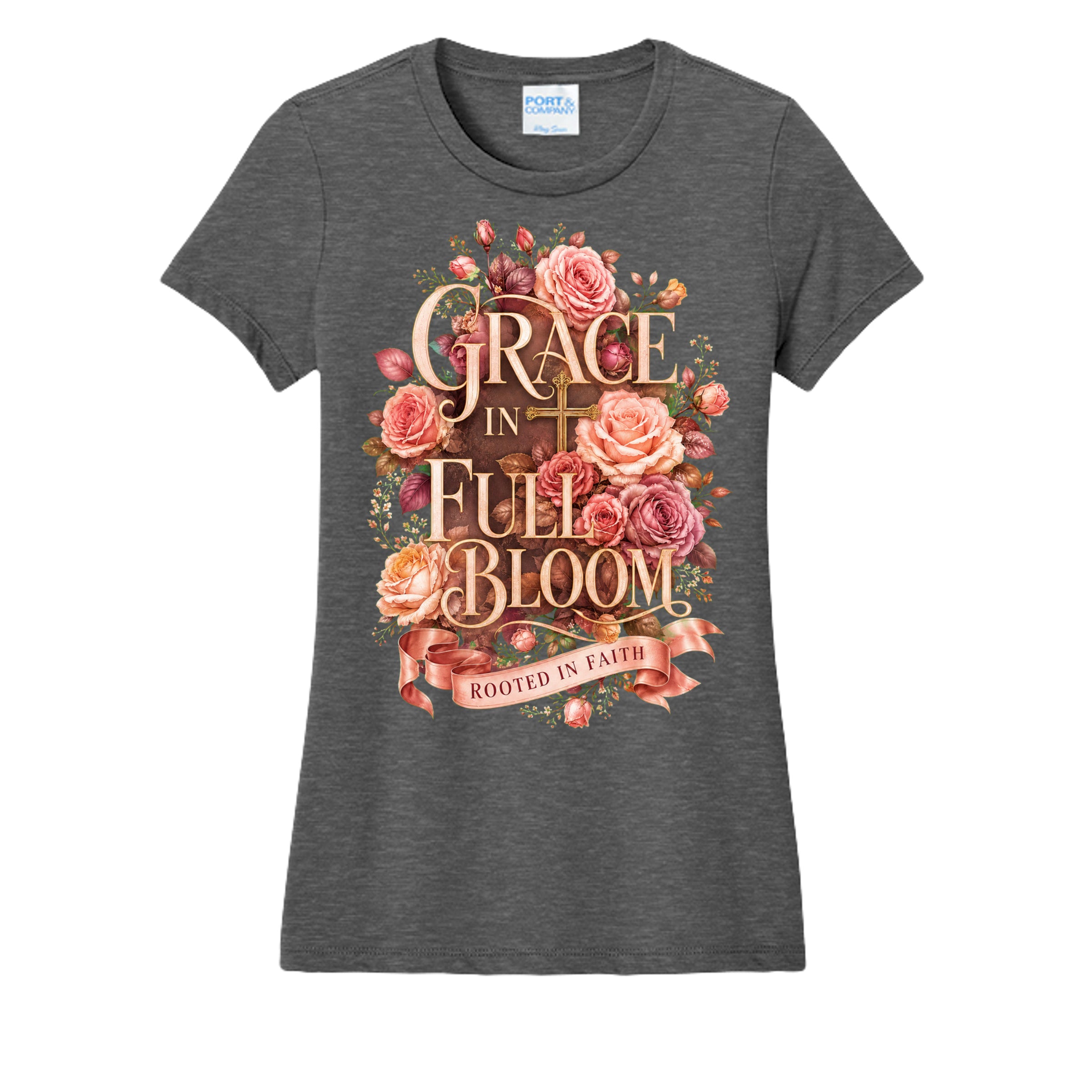 Dark Heather Grey - LPC450 - FRONT